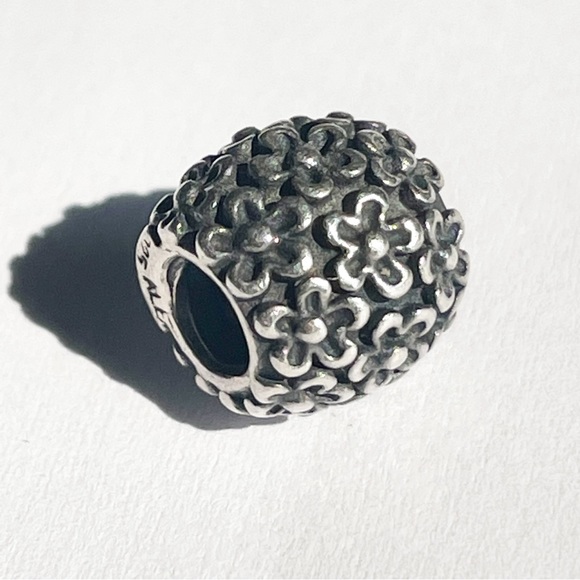PANDORA Rare Perfect Posies Charm Floral 
Retired Flower Bead - 790566 - Picture 8 of 8